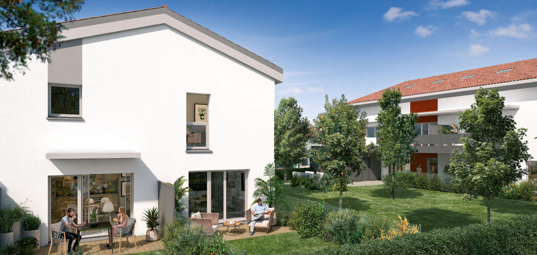 Programme immobilier neuf Bloom - Toulouse : appartements neufs du 2 au 3 pièces proche de la Roseraie (31000) - Référence : 8617