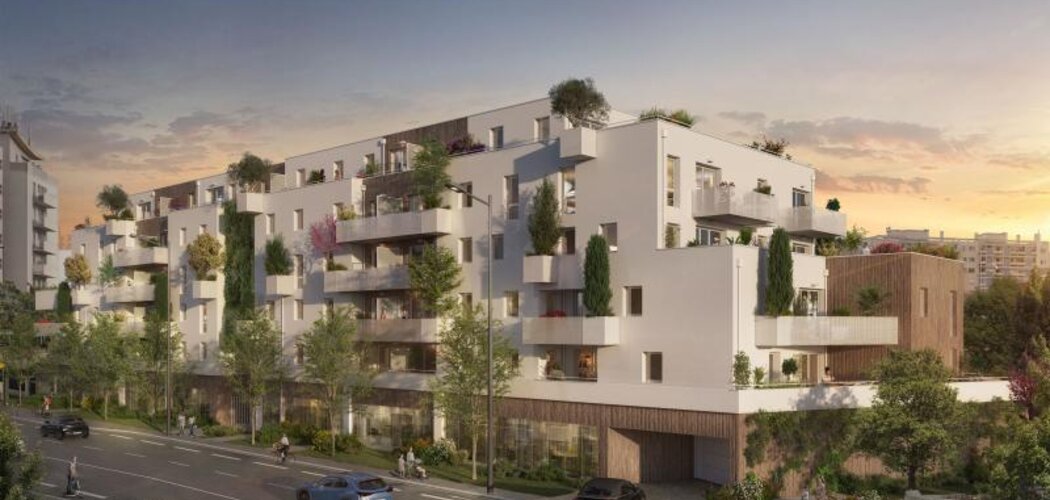 Programme immobilier neuf Nature & sens tva 20% - Toulouse : appartements neufs du 2 au 4 pièces au pied du métro Barrière de Paris (31000) - Référence : 14838