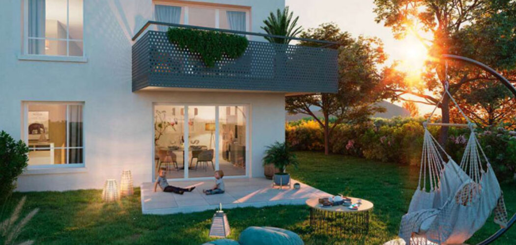 Programme immobilier neuf Résidence Aigue-Marine - Toulouse : appartements neufs du 2 au 4 pièces en quartier Saint-Simon (31000) - Référence : 7481