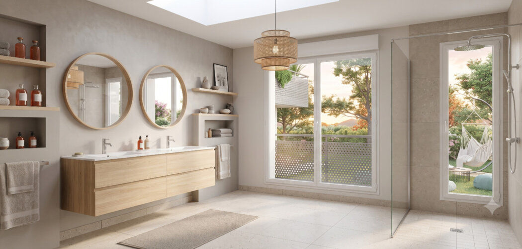 Programme immobilier neuf Résidence Aigue-Marine - Toulouse : appartements neufs du 2 au 4 pièces en quartier Saint-Simon (31000) - Référence : 7481