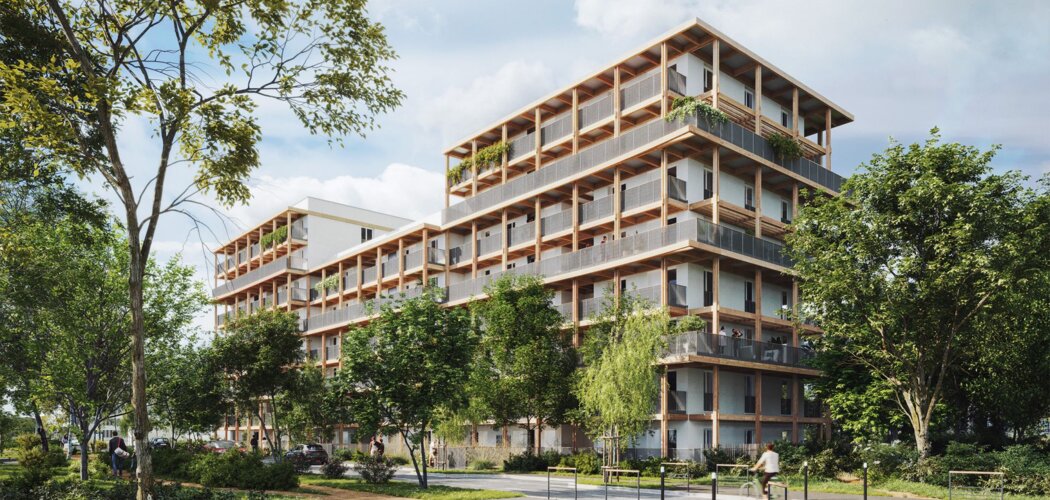 Programme immobilier neuf BOIS DE NAGOYA - Toulouse : appartements neufs du 2 au 5 pièces en Faubourg Malepère (31000) - Référence : 14840