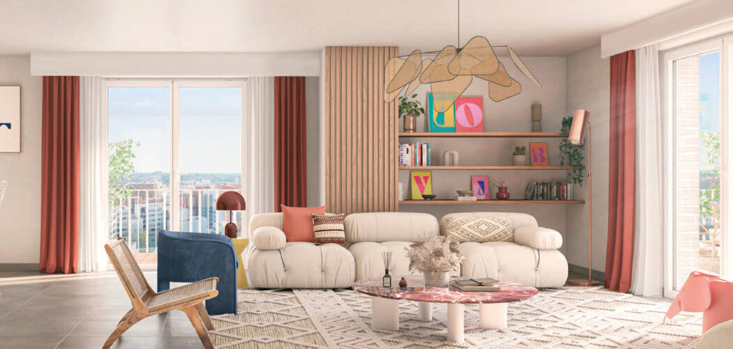 Programme immobilier neuf EMBLEME - Toulouse : appartements neufs du 2 au 5 pièces en quartier Cartoucherie (31000) - Référence : 14836
