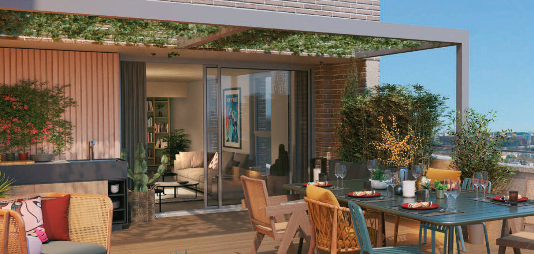 Programme immobilier neuf EMBLEME - Toulouse : appartements neufs du 2 au 5 pièces en quartier Cartoucherie (31000) - Référence : 14836