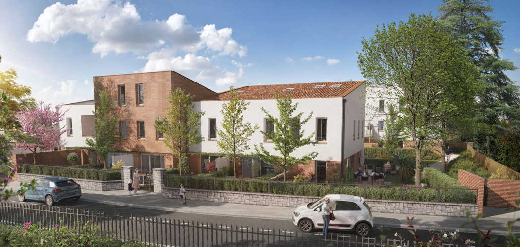 Programme immobilier neuf TILY - Toulouse : appartements neufs du 2 au 5 pièces proche du métro des Argoulets (31000) - Référence : 15035