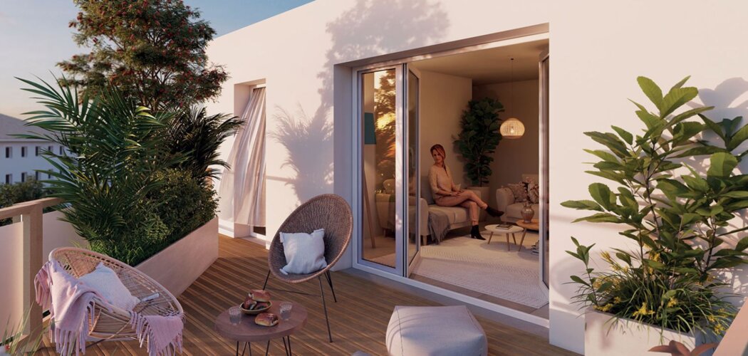 Programme immobilier neuf Villa Saint-Cyprien - Toulouse : appartements neufs proche de la prairie des Filtres (31000) - Référence : 8051
