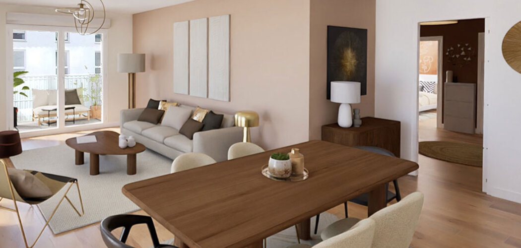 Programme immobilier neuf Terre Garonne - Toulouse : Appartements studio–T5 avec terrasses, parking et proximité Stadium TFC à 800 m des berges de Garonne (31000) - Référence : 14277