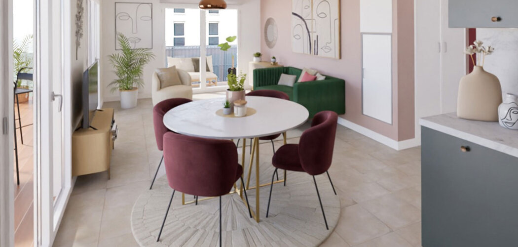Programme immobilier neuf Terre Garonne - Toulouse : Appartements studio–T5 avec terrasses, parking et proximité Stadium TFC à 800 m des berges de Garonne (31000) - Référence : 14277