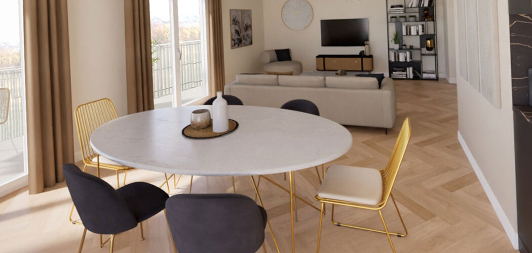 Programme immobilier neuf Terre Garonne - Toulouse : Appartements studio–T5 avec terrasses, parking et proximité Stadium TFC à 800 m des berges de Garonne (31000) - Référence : 14277
