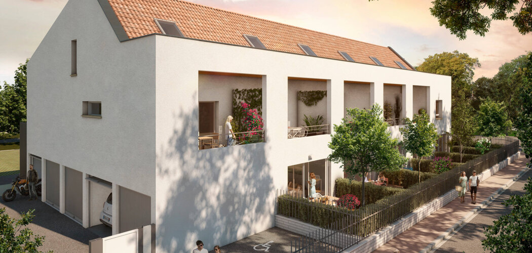 Programme immobilier neuf INSIDE PARK - Toulouse : Appartements T2–T3 avec jardins, terrasses et parkings face au parc des Argoulets (31000) - Référence : 14210