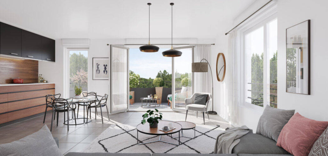 Programme immobilier neuf Vert Eden - Toulouse : Appartements T2–T4 et maisons T3–T4 avec jardins, terrasses et parking proche de la Cité de l'Espace (31000) - Référence : 6269