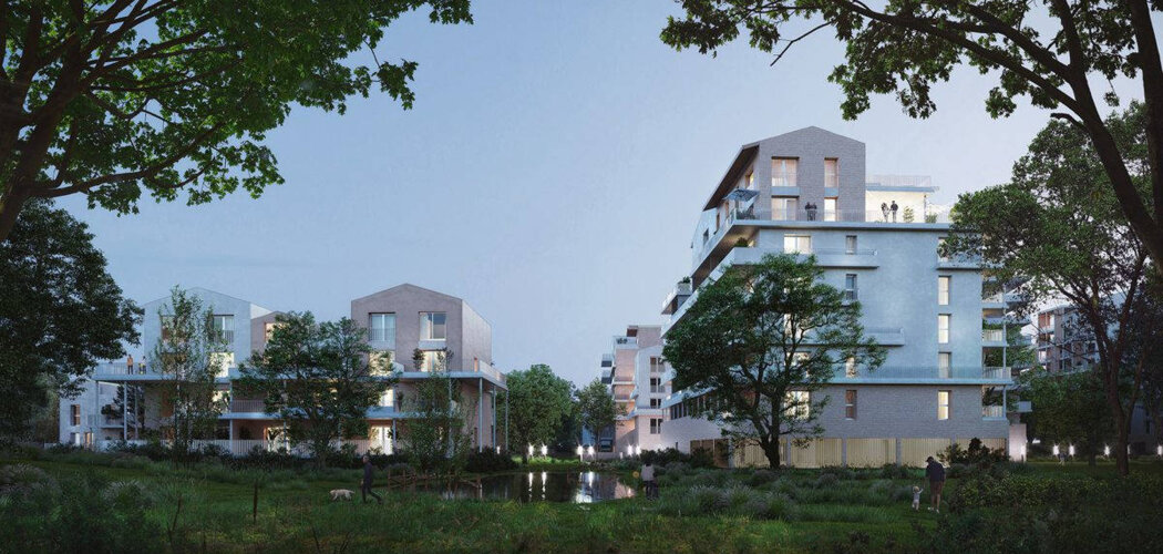 Programme immobilier neuf LE PARC DU FAUBOURG - Toulouse : Appartements T2–T5 avec balcons, cuisines équipées et RT2012 dans le quartier Malepère (31000) - Référence : 14211