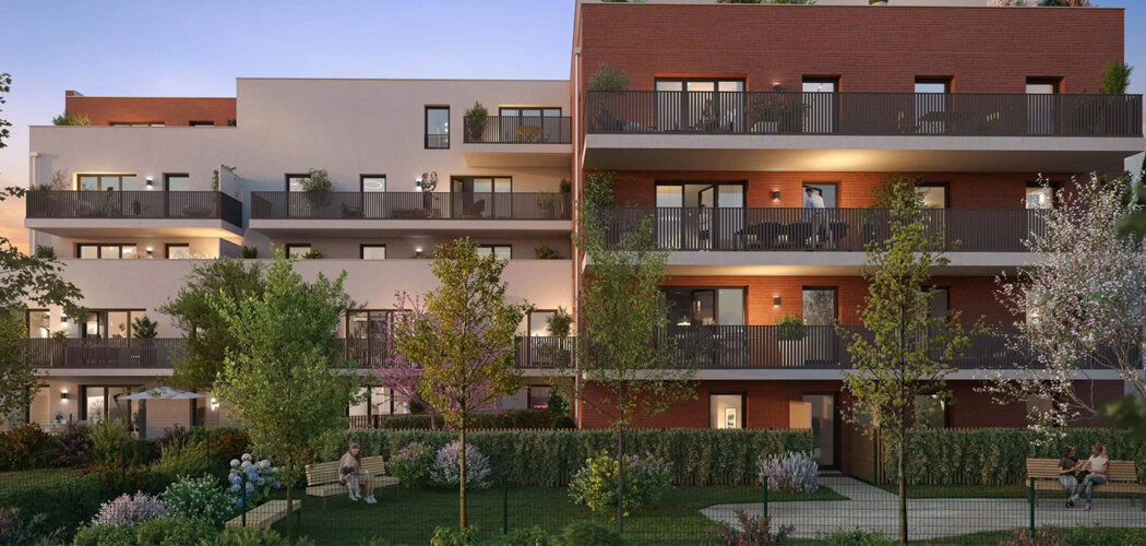 Programme immobilier neuf CARRE ORMEAU - Toulouse confort neuf proche futur métro C (31000) - Référence : 17378