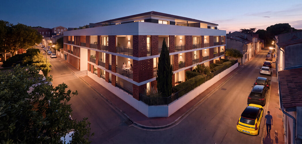 Programme immobilier neuf Villa Medicis - Toulouse Côte Pavée appartements de prestige (31000) - Référence : 18469