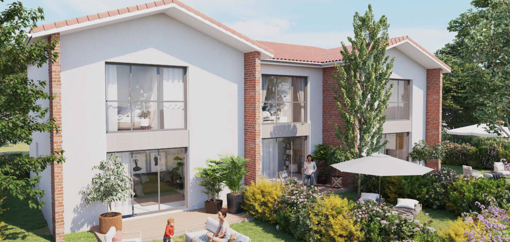 Programme immobilier neuf Les Jardins de Saint-Simon - Toulouse dans le quartier Saint-Simon (31000) - Référence : 15117