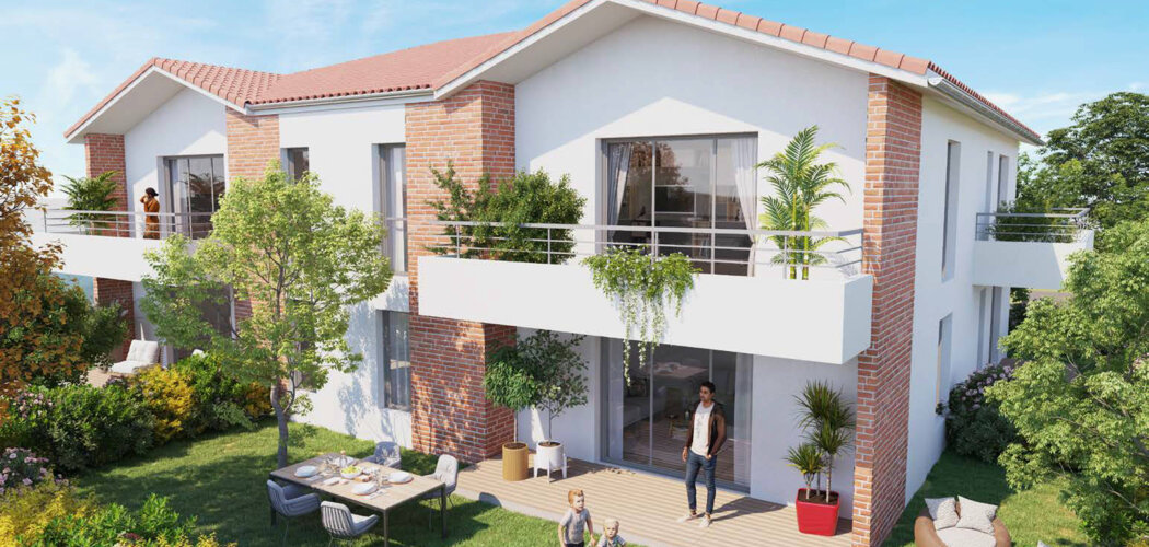 Programme immobilier neuf Les Jardins de Saint-Simon - Toulouse dans le quartier Saint-Simon (31000) - Référence : 15117