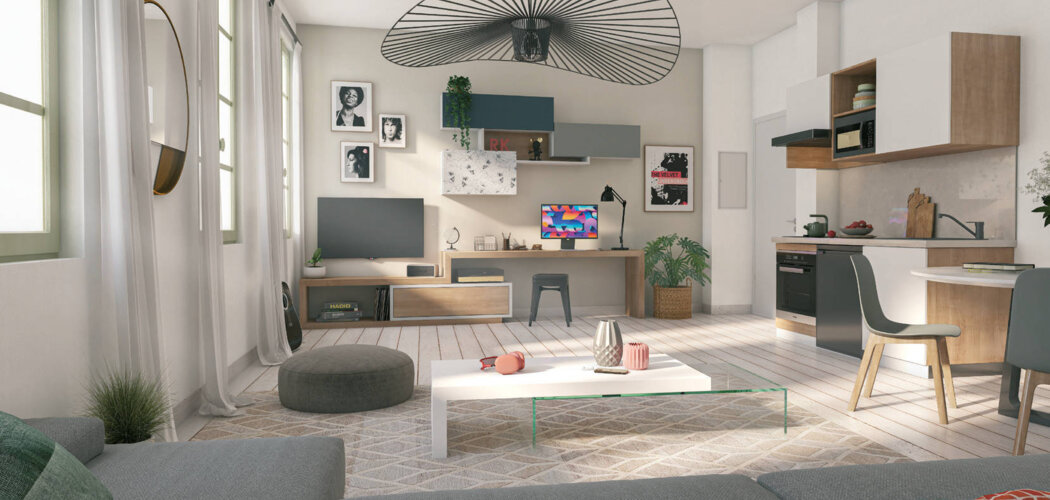 Programme immobilier neuf CARRE MARENGO - Toulouse Déficit Foncier dans le quartier Marengo (31000) - Référence : 14851