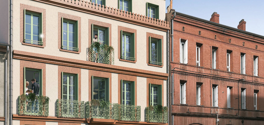 Programme immobilier neuf CARRE MARENGO - Toulouse Déficit Foncier dans le quartier Marengo (31000) - Référence : 14851
