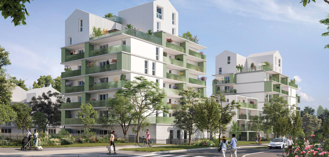 Programme immobilier neuf FAUBOURG BELLE VUE - Toulouse Faubourg Malepère à deux pas du futur métro C (31000) - Référence : 16123