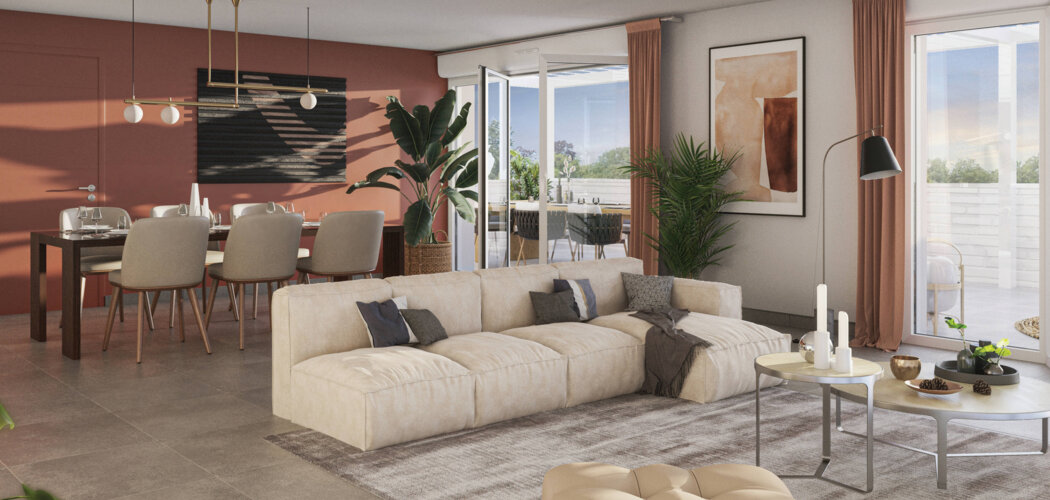Programme immobilier neuf FAUBOURG BELLE VUE - Toulouse Faubourg Malepère à deux pas du futur métro C (31000) - Référence : 16123