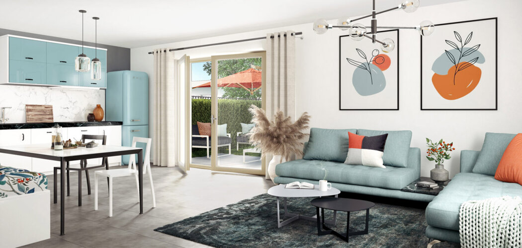 Programme immobilier neuf Le Domaine du Marronnier - Toulouse Lardenne logements lumineux près gare TER et écoles (31000) - Référence : 17637