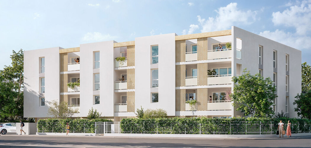 Programme immobilier neuf HORA - Toulouse Lardenne proche campus appartements neufs avec extérieur (31000) - Référence : 17343