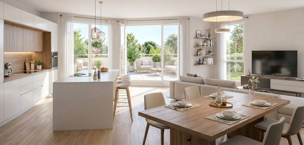 Programme immobilier neuf HORA - Toulouse Lardenne proche campus appartements neufs avec extérieur (31000) - Référence : 17343