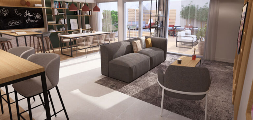 Programme immobilier neuf Prim'House Midi - Toulouse logements meublés proches centre ville et universités (31000) - Référence : 18098
