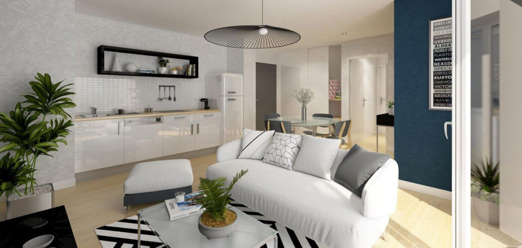 Programme immobilier neuf NATURÉA - TR LIBRE - Toulouse Nord : Appartements T2–T3 avec jardins, loggias et parking souterrain proche du secteur Lalande (31000) - Référence : 14204