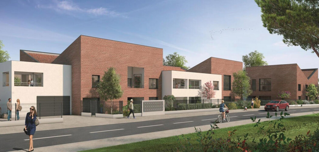 Programme immobilier neuf NATURÉA - TR LIBRE - Toulouse Nord : Appartements T2–T3 avec jardins, loggias et parking souterrain proche du secteur Lalande (31000) - Référence : 14204