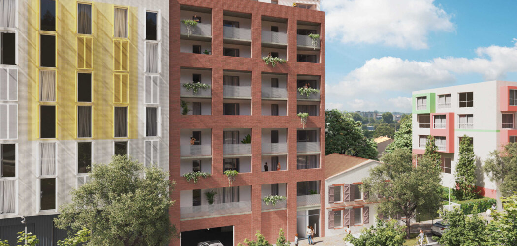 Programme immobilier neuf Antares - Toulouse proche du métro ligne A  Patte d’Oie (31000) - Référence : 17418
