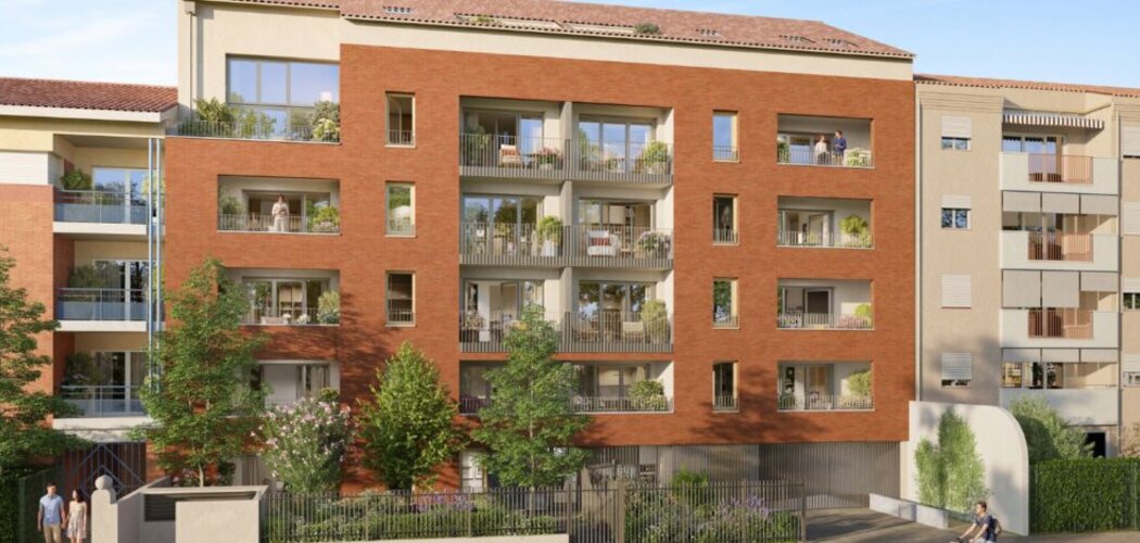 Programme immobilier neuf Aiga Viva - Toulouse quartier Bourrassol proche de Saint-Cyprien (31000) - Référence : 18549