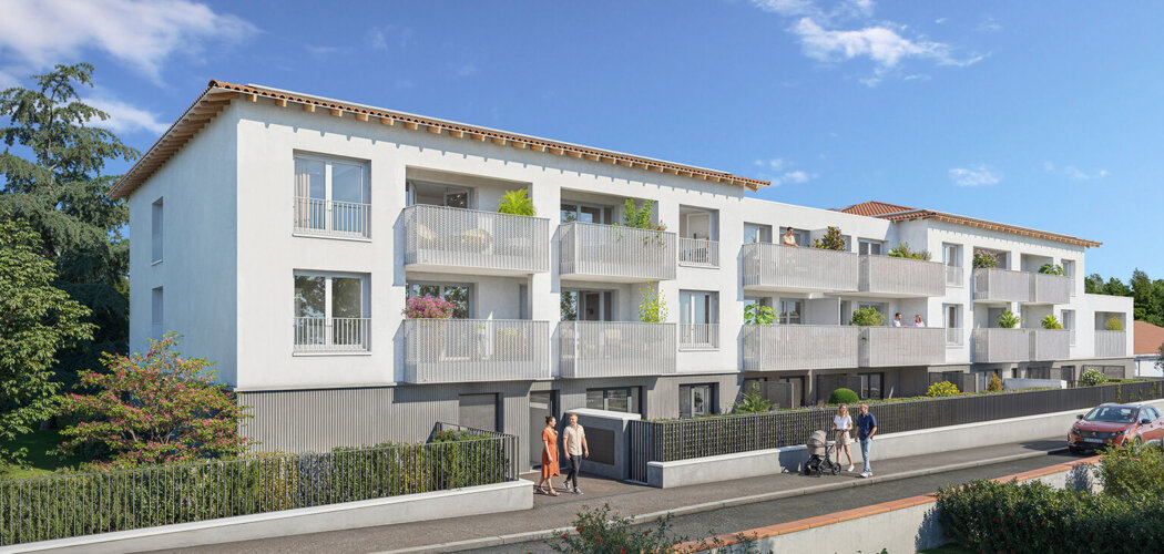 Programme immobilier neuf NATURA PARK - Toulouse quartier des Argoulets dans un cadre résidentiel (31000) - Référence : 18407