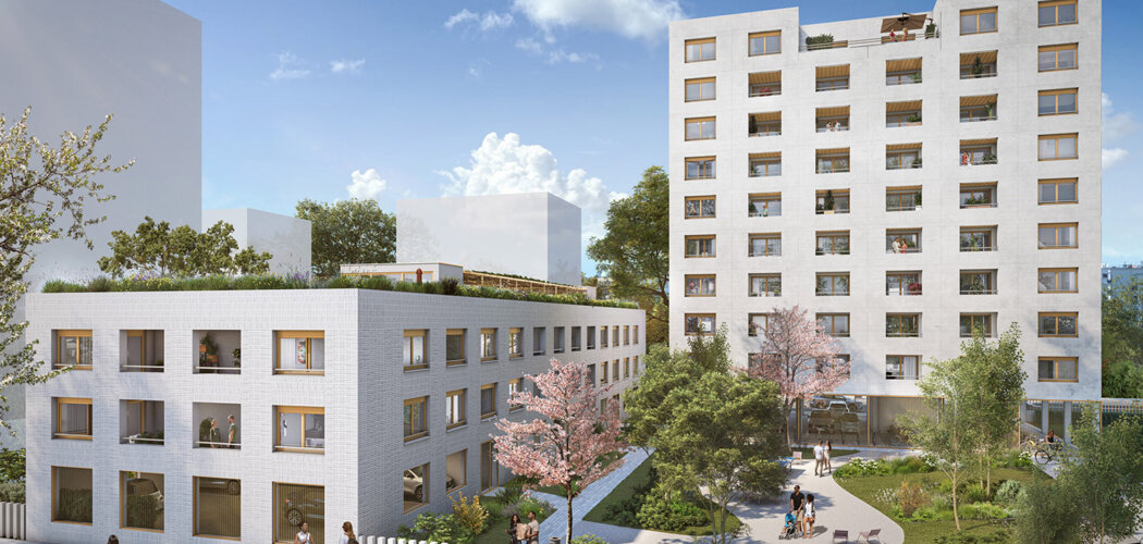 Programme immobilier neuf PARK VIEW 1 - Toulouse quartier  Empalot  à deux pas du métro B (31000) - Référence : 13158