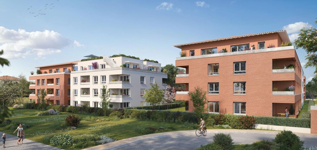 Programme immobilier neuf ORELIS - Toulouse quartier Lalande proche de la future gare (31000) - Référence : 18490