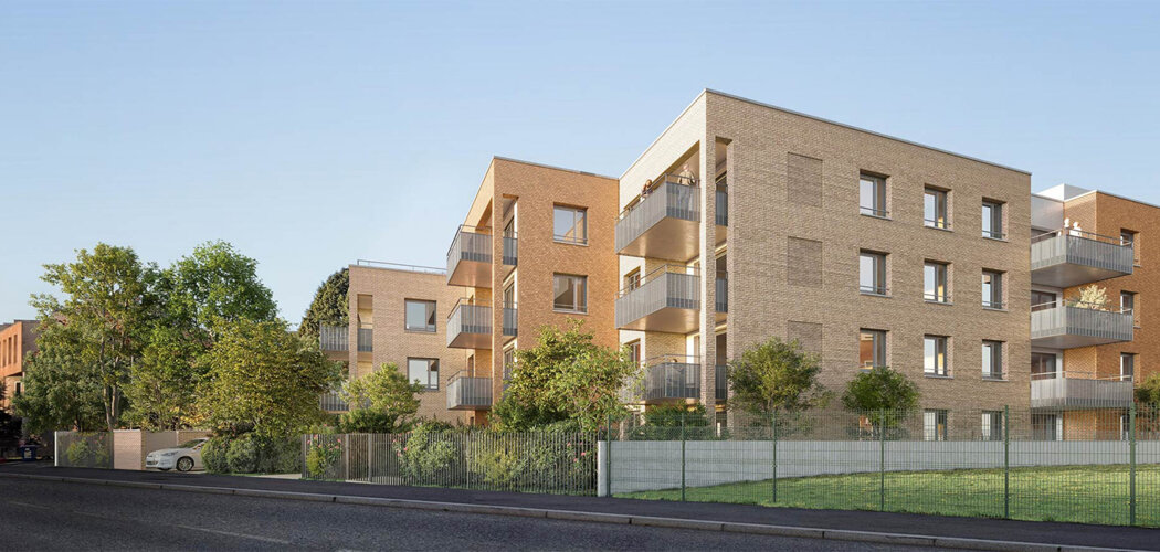 Programme immobilier neuf Le Célène - Toulouse quartier Raisin proche futur métro C (31000) - Référence : 17778
