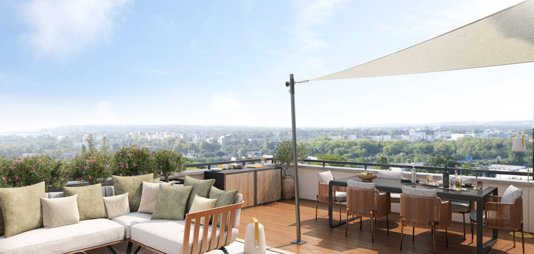Programme immobilier neuf PARC ORMEAU - Toulouse quartier résidentiel aux portes de la Côte Pavée (31000) - Référence : 16465
