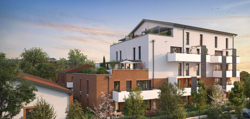 Programme immobilier neuf PARC ORMEAU - Toulouse quartier résidentiel aux portes de la Côte Pavée (31000) - Référence : 16465