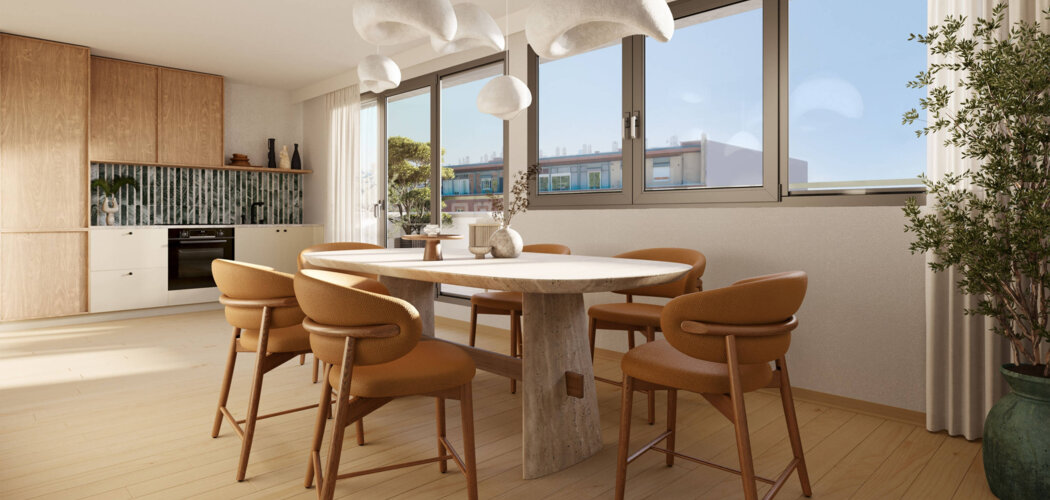 Programme immobilier neuf SIENNA - Toulouse quartier Saint-Cyprien proche des commodités (31000) - Référence : 16634