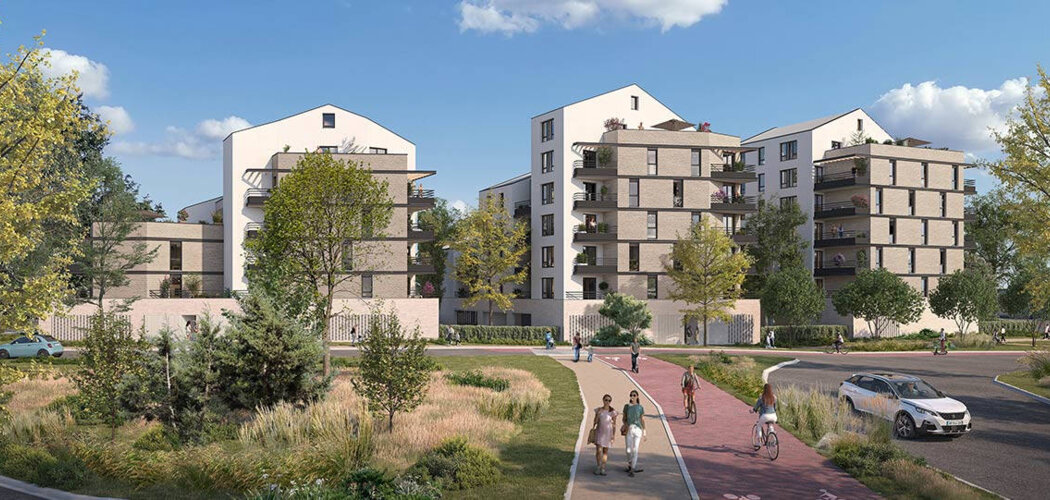 Programme immobilier neuf Fakto - Toulouse quartier Vauquelin proche métro B (31000) - Référence : 16373