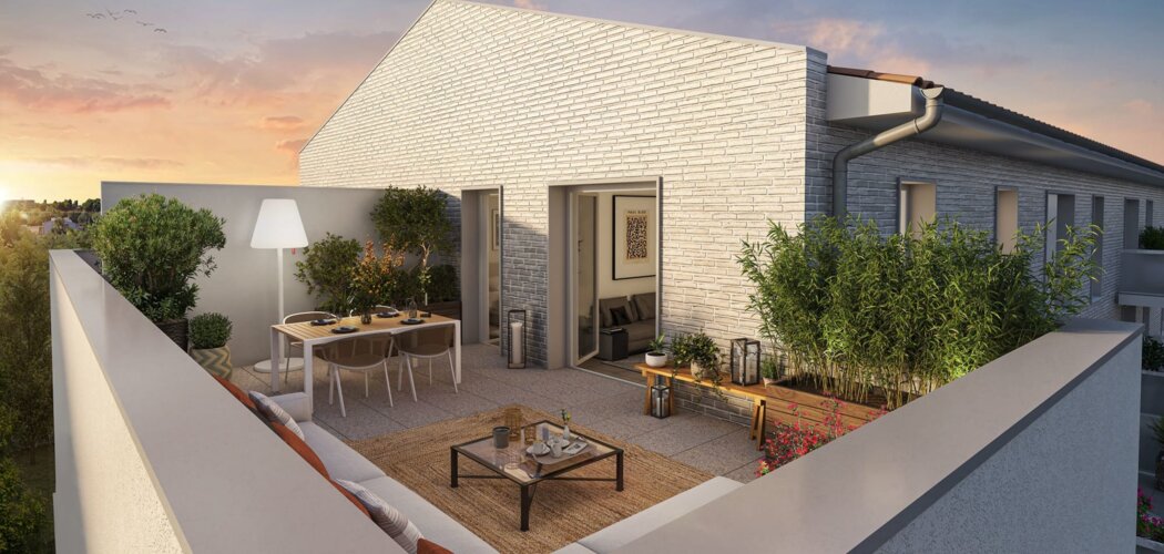 Programme immobilier neuf Kalia - Toulouse résidence au cœur de la Roseraie et des Argoulets (31000) - Référence : 16070