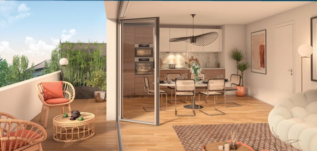Programme immobilier neuf PANORAMA - Toulouse résidence dans le quartier de la Côte Pavée (31000) - Référence : 9359