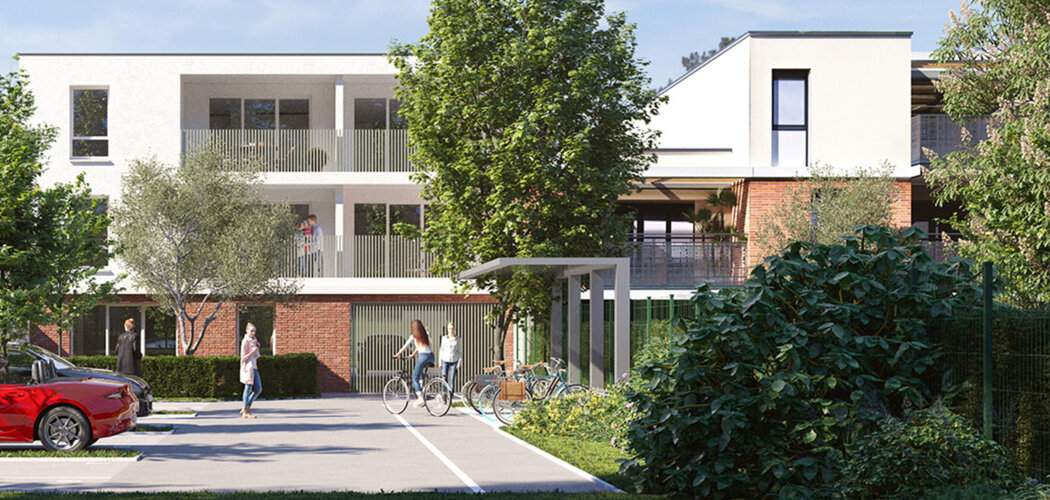 Programme immobilier neuf IRINA LODGE - Toulouse résidence proche métro Borderouge (31000) - Référence : 13692