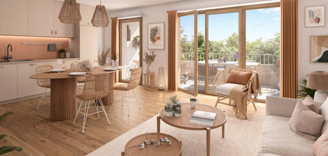 Programme immobilier neuf TERRE D'ENVOL - Toulouse – Saint-Martin-du-Touch cadre familial proche Blagnac (31000) - Référence : 16517