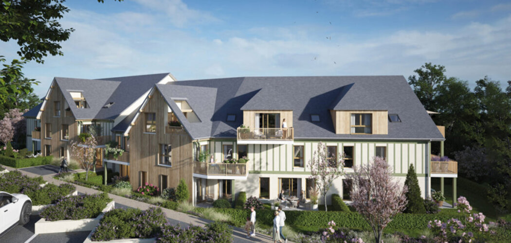 Programme immobilier neuf Le Clos de la Tourelle - Touques à deux pas du centre-ville (14800) - Référence : 13139