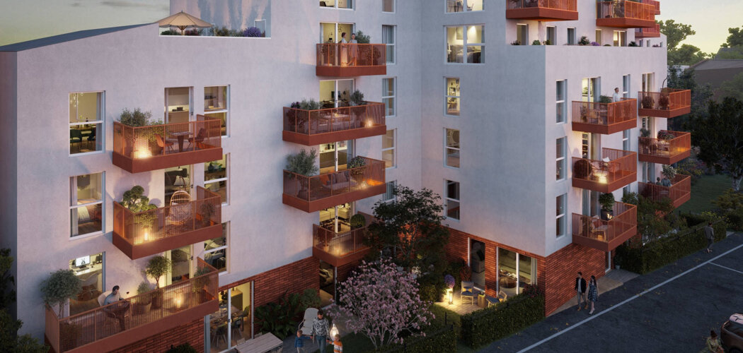 Programme immobilier neuf Wool - Tourcoing : appartements neufs du studio au 4 pièces en éco-quartier de l’Union (59200) - Référence : 15505