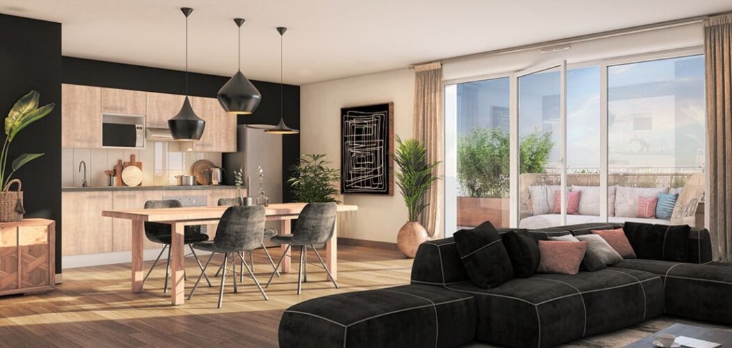 Programme immobilier neuf NOUVEL'AIRE - Tourcoing : Appartements studio–T4 avec terrasses, jardins privatifs et proximité éco-quartier de l’Union (59200) - Référence : 14724