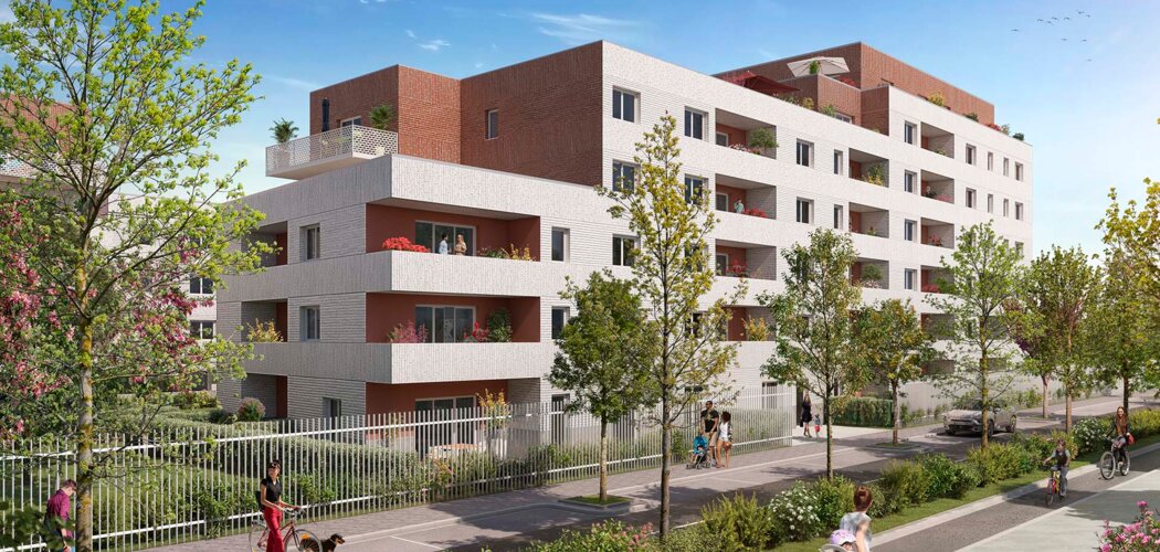 Programme immobilier neuf NOUVEL'AIRE - Tourcoing : Appartements studio–T4 avec terrasses, jardins privatifs et proximité éco-quartier de l’Union (59200) - Référence : 14724