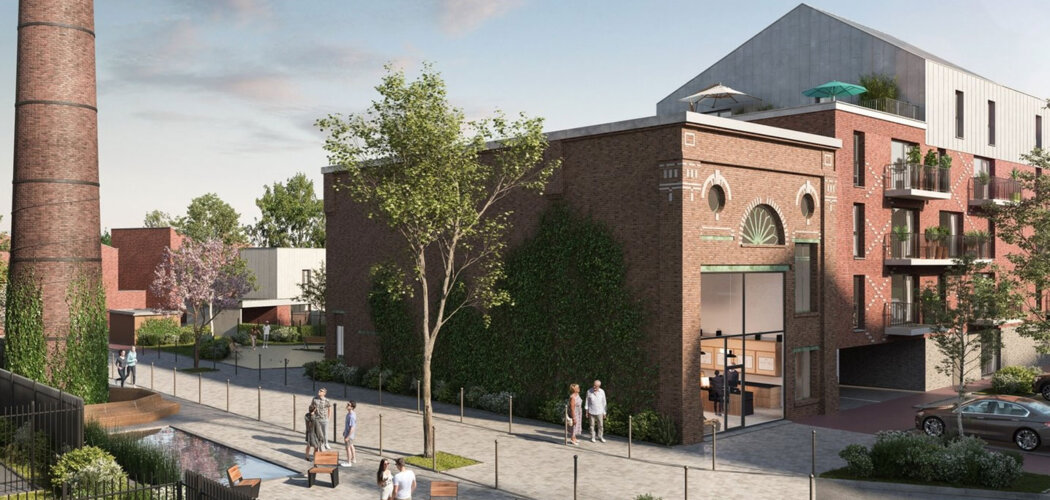 Programme immobilier neuf LA FABRIK - Tourcoing : Appartements studio–T5 et maisons T4 avec jardins, terrasses et parking proche du Parc Clemenceau et M2 (59200) - Référence : 14320