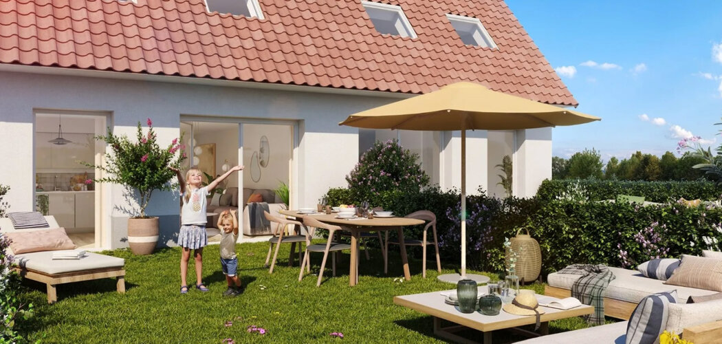 Programme immobilier neuf DOMAINE DU FERRAIN - Tourcoing proche de Neuville-en-Ferrain (59200) - Référence : 15761