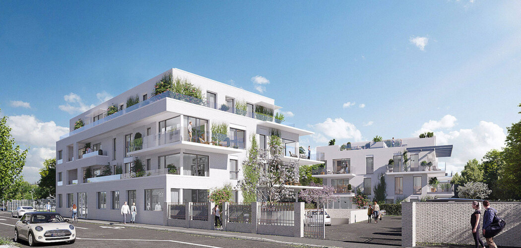 Programme immobilier neuf VILLA DU PARC - Tourcoing proche métro M2 et commerces (59200) - Référence : 15762